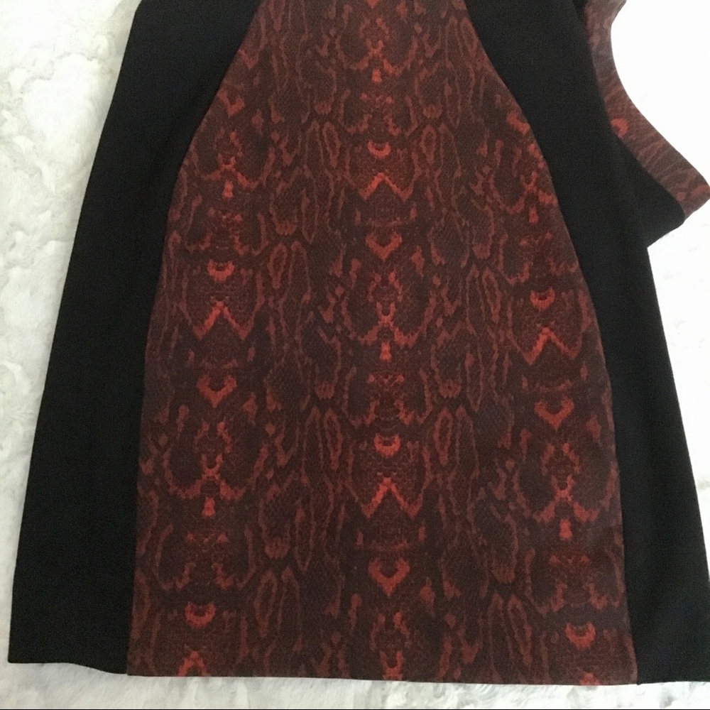 Mango python print sheath dress - Picture 3 of 5